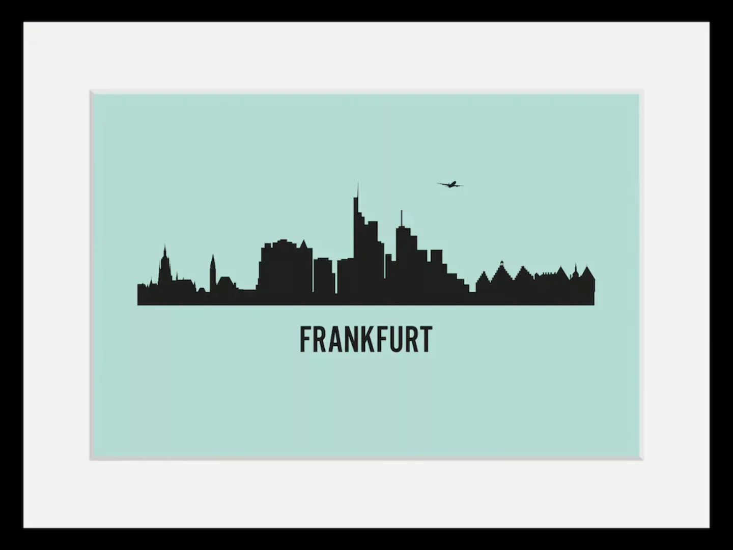 queence Bild »Frankfurt Skyline«, Städte, (1 St.) günstig online kaufen