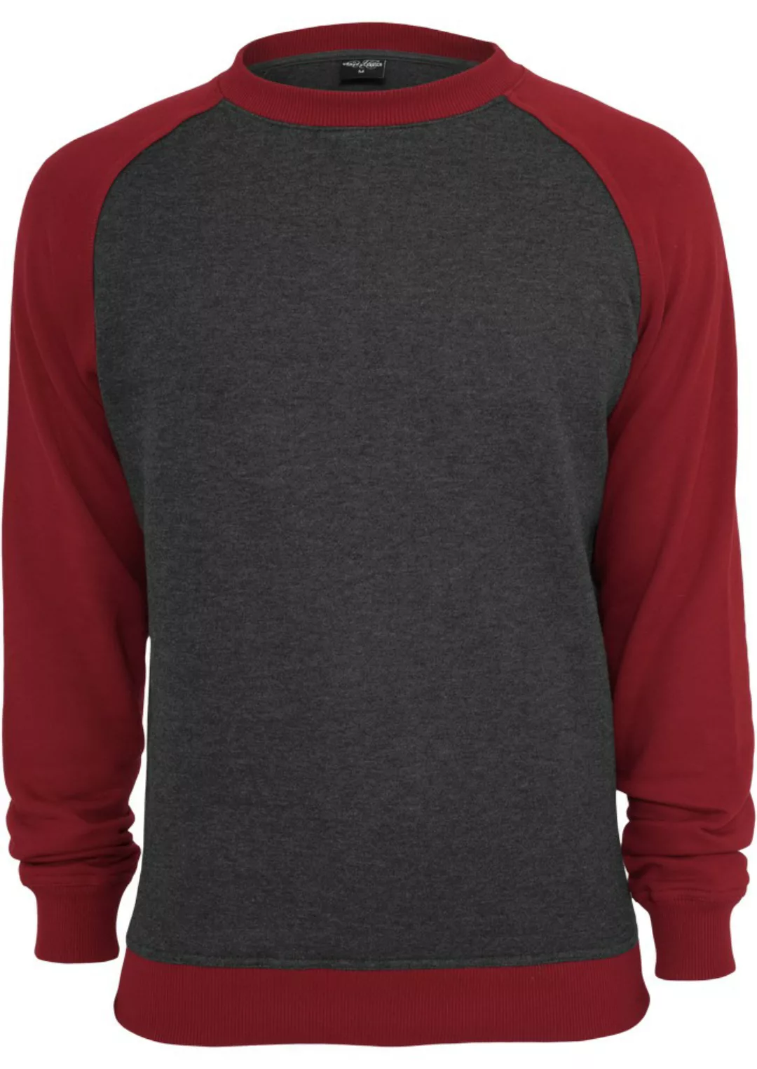 Urban Classics Herren 2-Tone Raglan Crewneck - Regular Fit günstig online kaufen