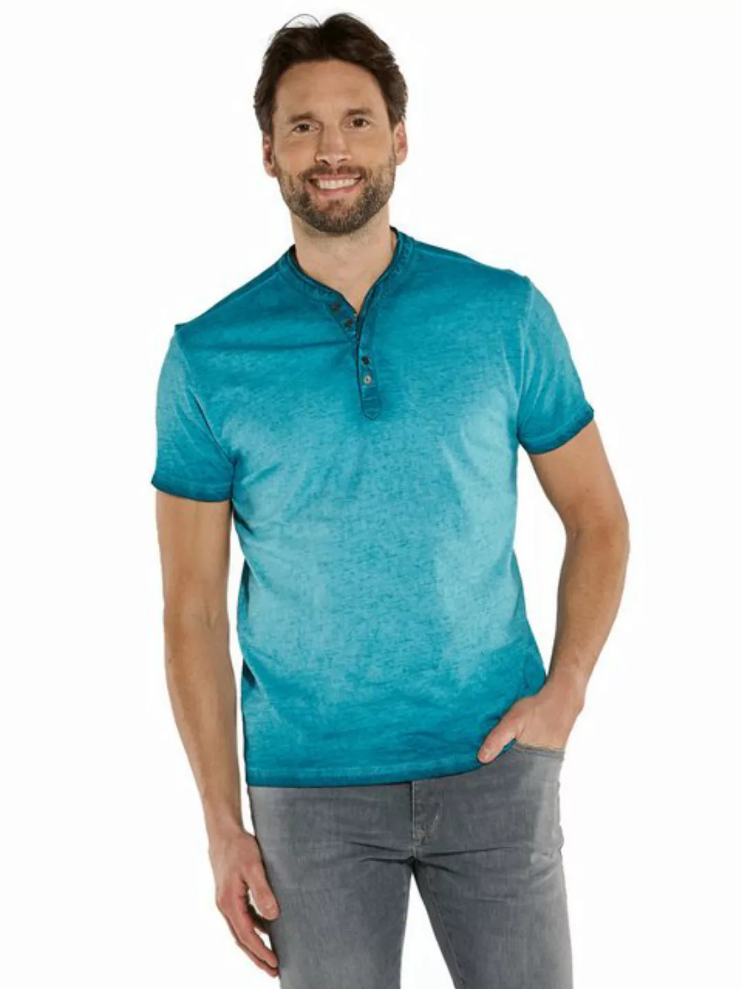 Engbers T-Shirt Henley-Shirt uni günstig online kaufen