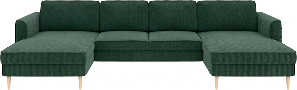 Home affaire Wohnlandschaft »Booster Couch wahlweise mit Schlaffunktion und günstig online kaufen