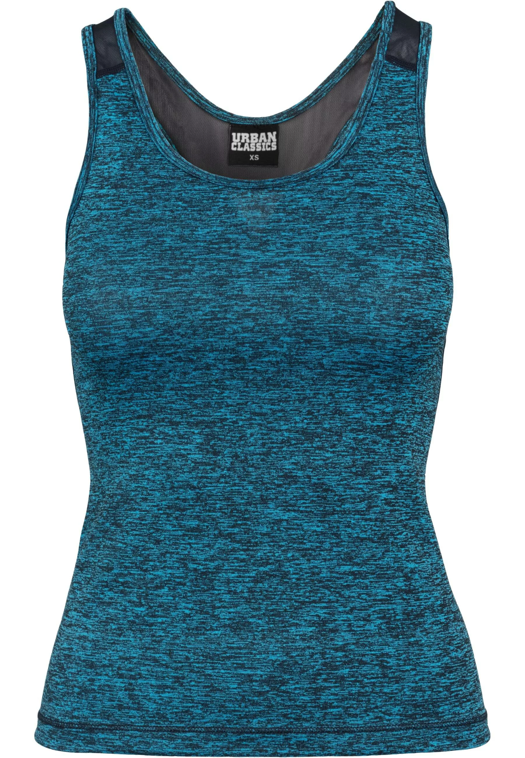 URBAN CLASSICS Muskelshirt "Urban Classics Damen Ladies Active Melange Trai günstig online kaufen