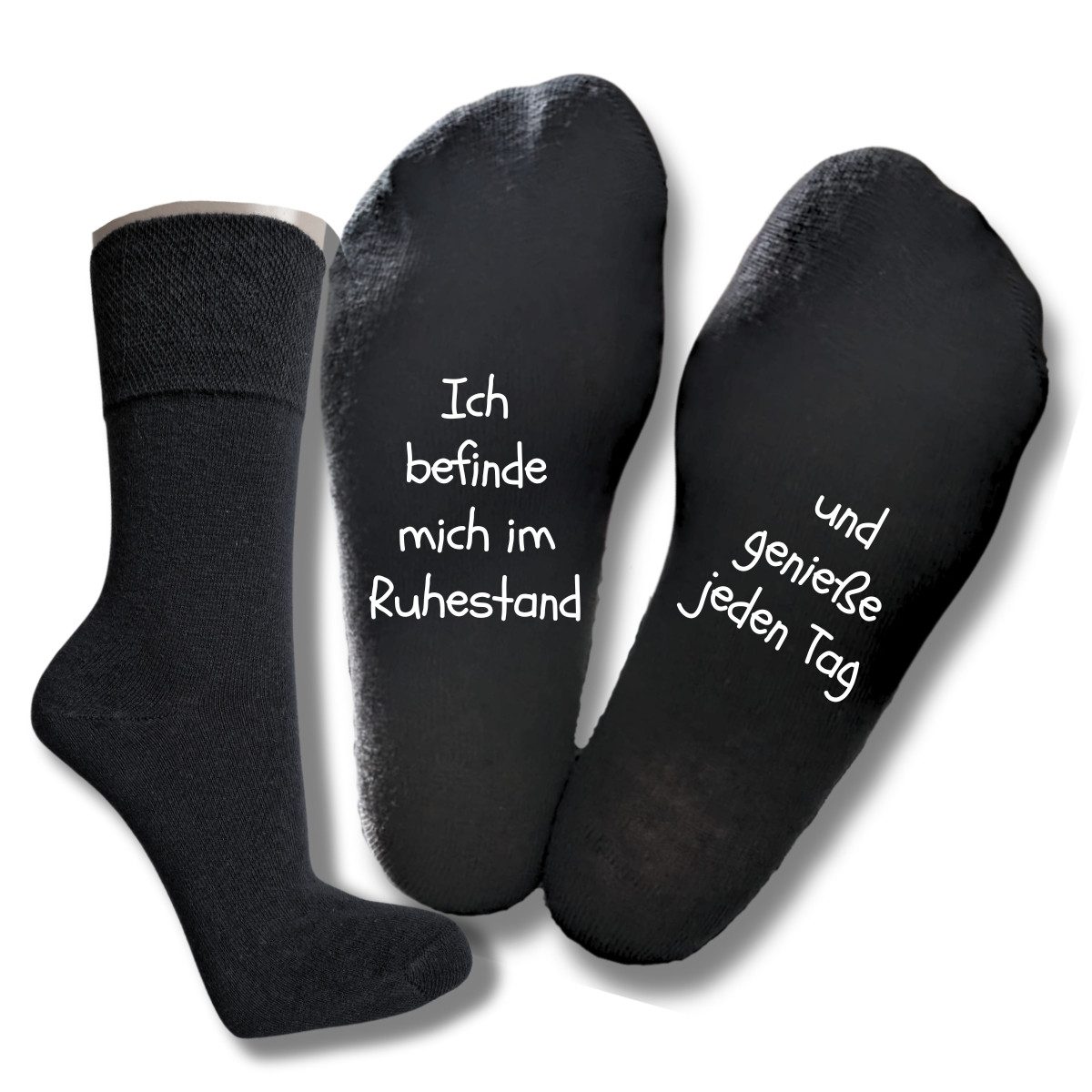 bentini Basicsocken Sprüche Socken für Rentner günstig online kaufen