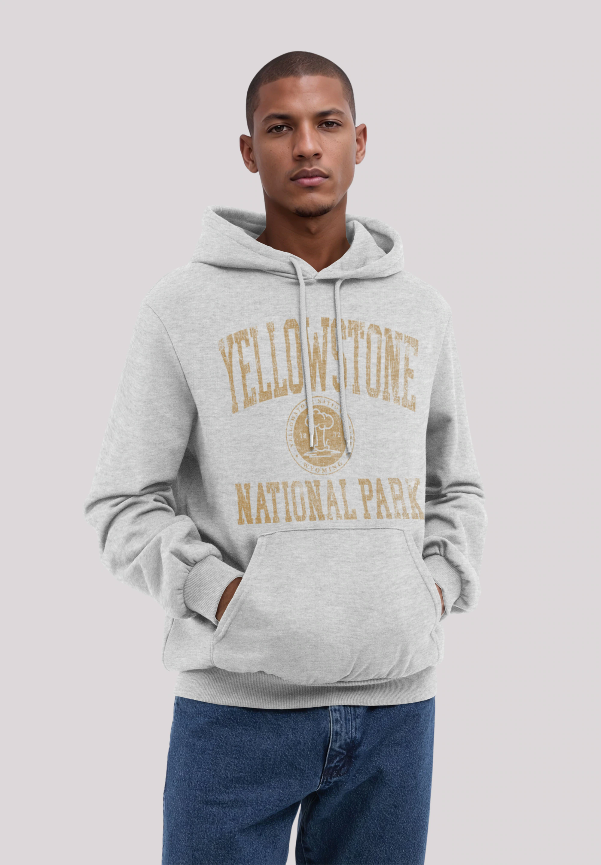 F4NT4STIC Kapuzenpullover "US National Parks Yellowstone Wyoming", Premium günstig online kaufen