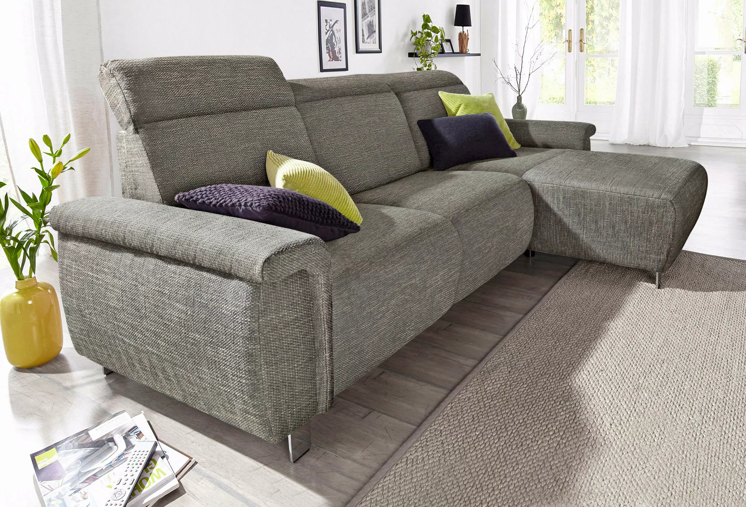 sit&more Ecksofa Township, wahlweise mit elektrischer Wallfree-Funktion günstig online kaufen