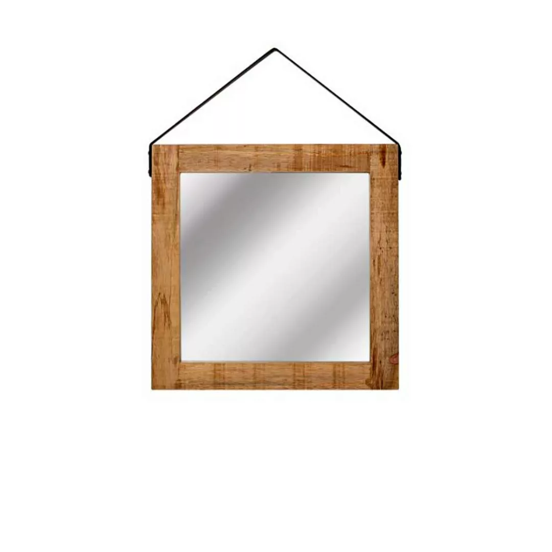 Wandspiegel mit Holzrahmen rechteckig günstig online kaufen
