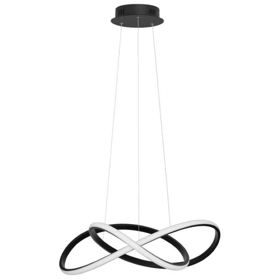 LED Pendelleuchte Amara in Schwarz 28W 1600lm günstig online kaufen