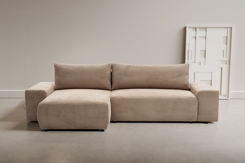 WERK2 Ecksofa Amsterdam, Design Ecksofa mit hohem Komfort, Schlaffunktion & günstig online kaufen