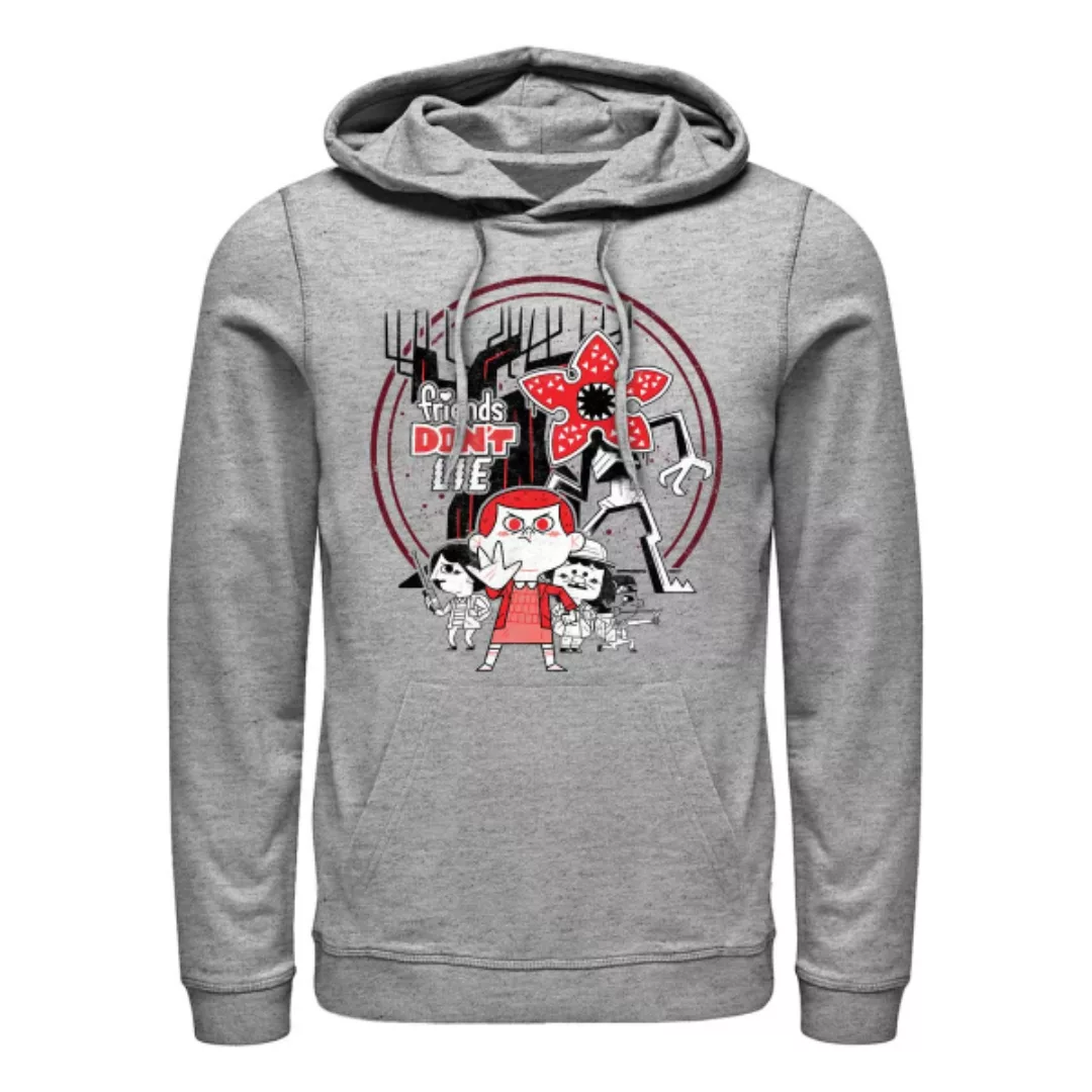 Netflix - Stranger Things - Gruppe Chibi Things - Unisex Hoodie günstig online kaufen