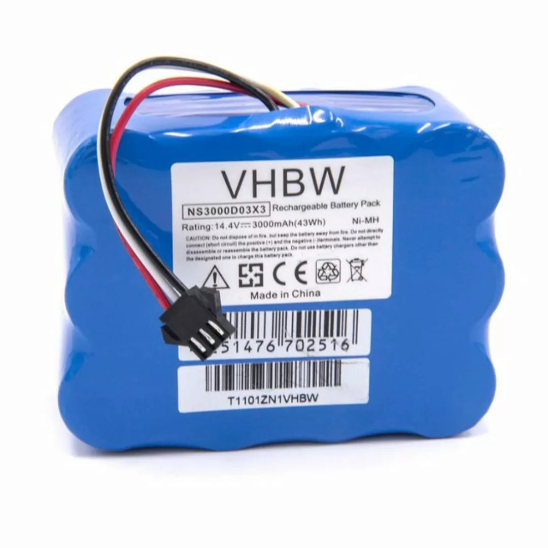 vhbw kompatibel mit Kaily 310E, 310A Staubsauger-Akku NiMH 3000 mAh (14,4 V günstig online kaufen