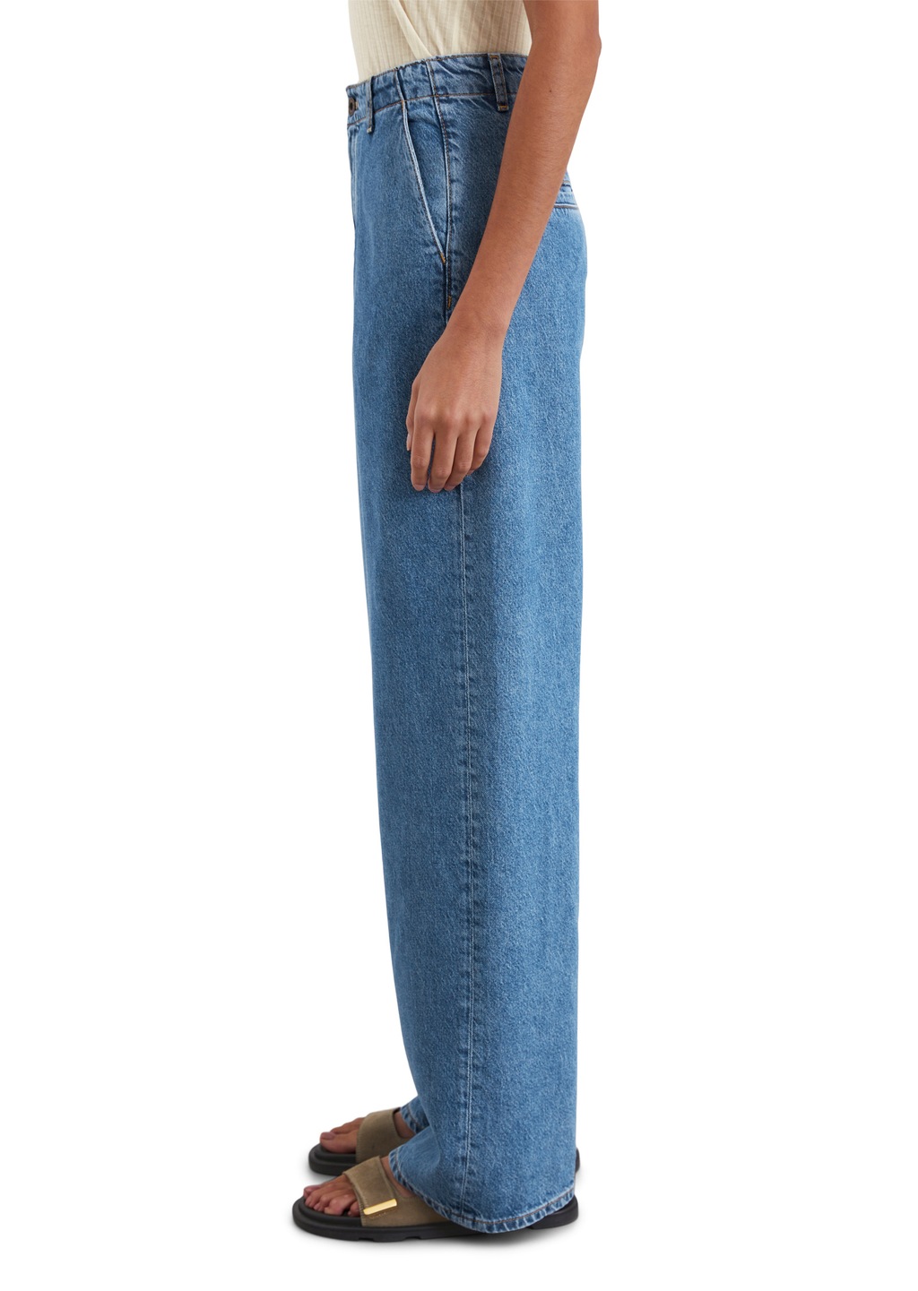 Marc OPolo Weite Jeans "aus Lyocell-Organic-Cotton-Mix" günstig online kaufen