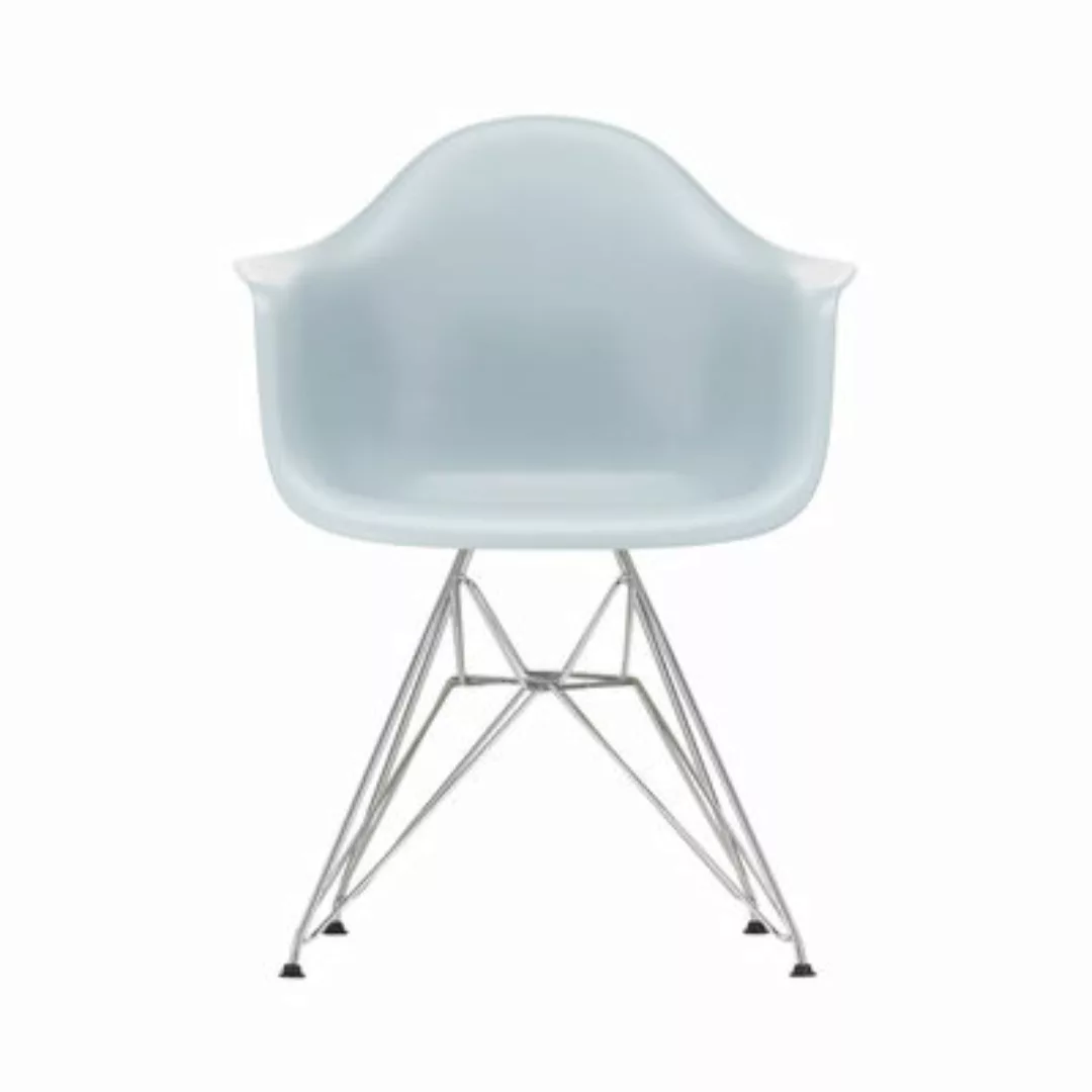 Sessel DAR - Eames Plastic Armchair plastikmaterial blau grau / (1950) - Be günstig online kaufen