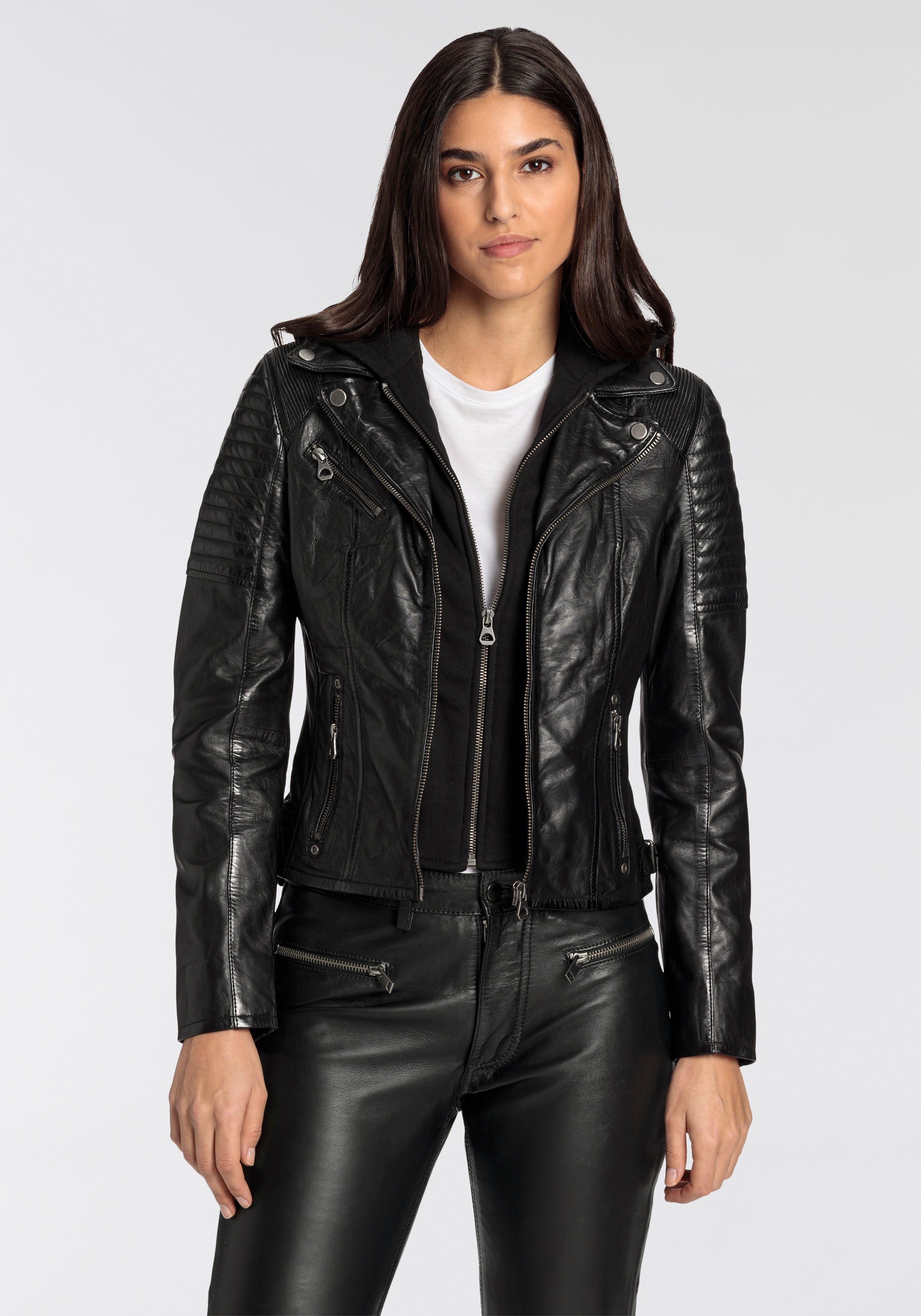 Mauritius Bikerjacke GGSamila OT mit abnehmbarem günstig online kaufen