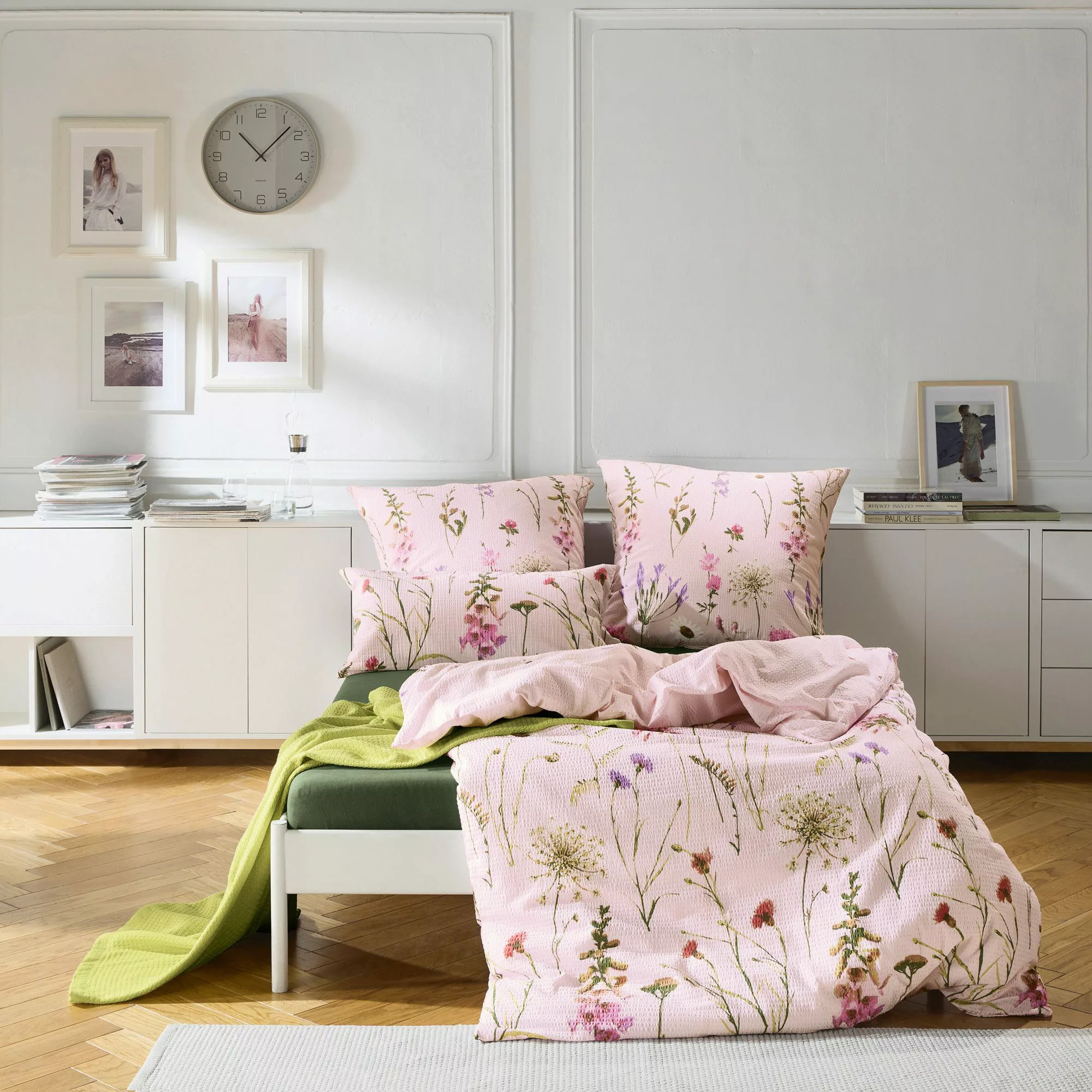 REDBEST Bettwäsche Bettwäsche, Seersucker, Blumen günstig online kaufen