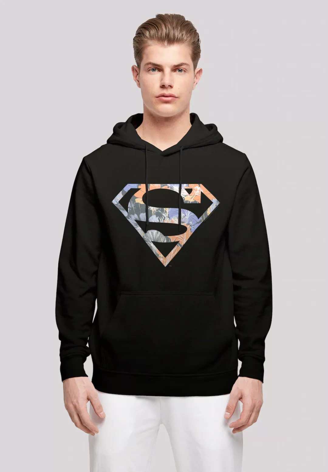 F4NT4STIC Kapuzenpullover "DC Comics Superman Superheld Floral Logo 2", Pri günstig online kaufen