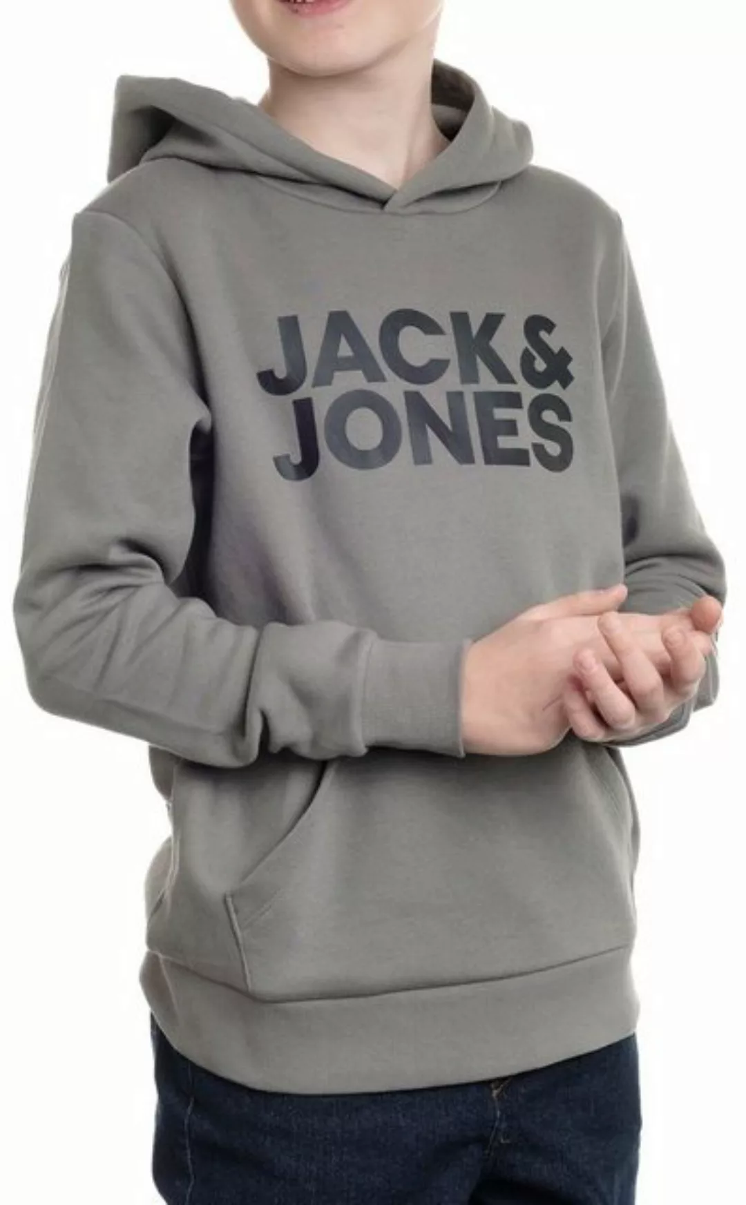 Jack & Jones Junior Kapuzenpullover Unifarbe günstig online kaufen