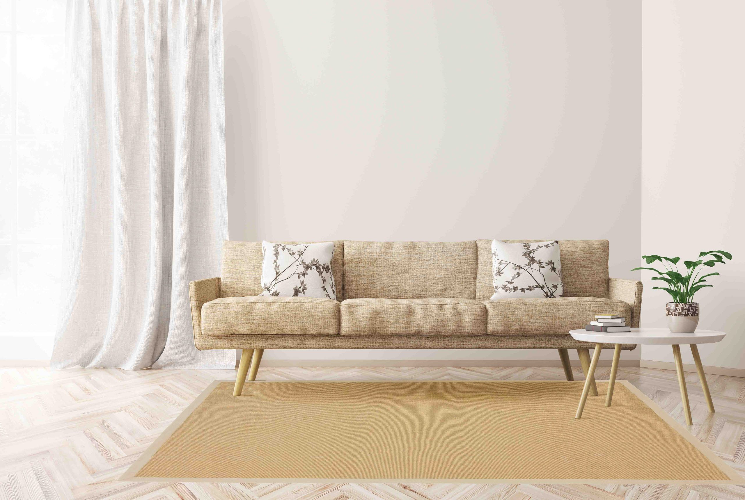 carpetfine Sisalteppich »Sisal, auch als Läufer erhältlich«, rechteckig, 5 günstig online kaufen