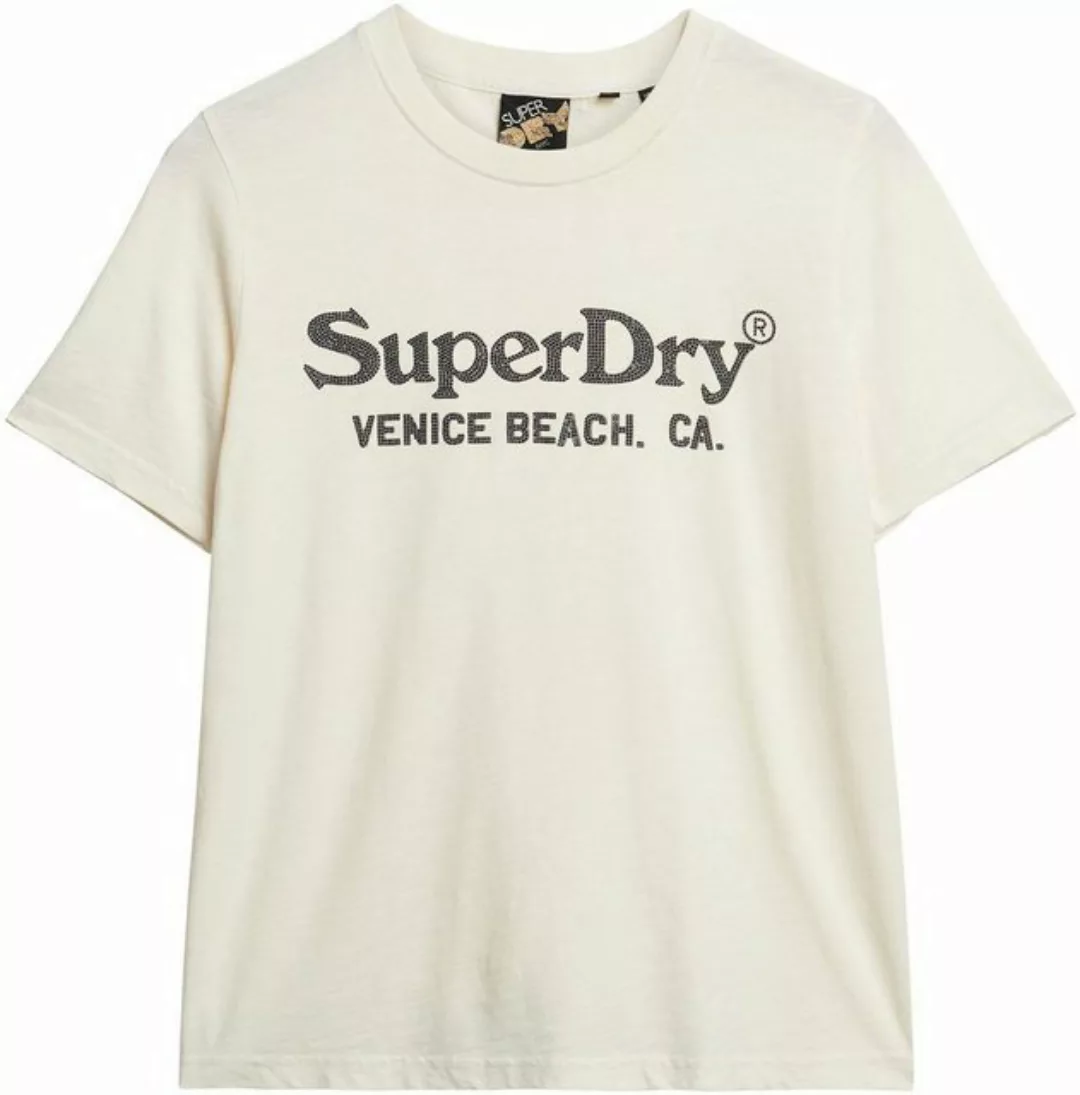 Superdry T-Shirt METALLIC VENUE RELAXED TEE günstig online kaufen