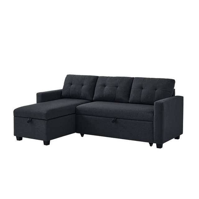 VitaliSpa® Ecksofa Campina, Anthrazit, 226 x 161 cm günstig online kaufen