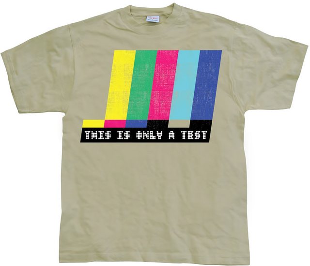 Hybris T-Shirt This Is Only A Test T-Shirt günstig online kaufen