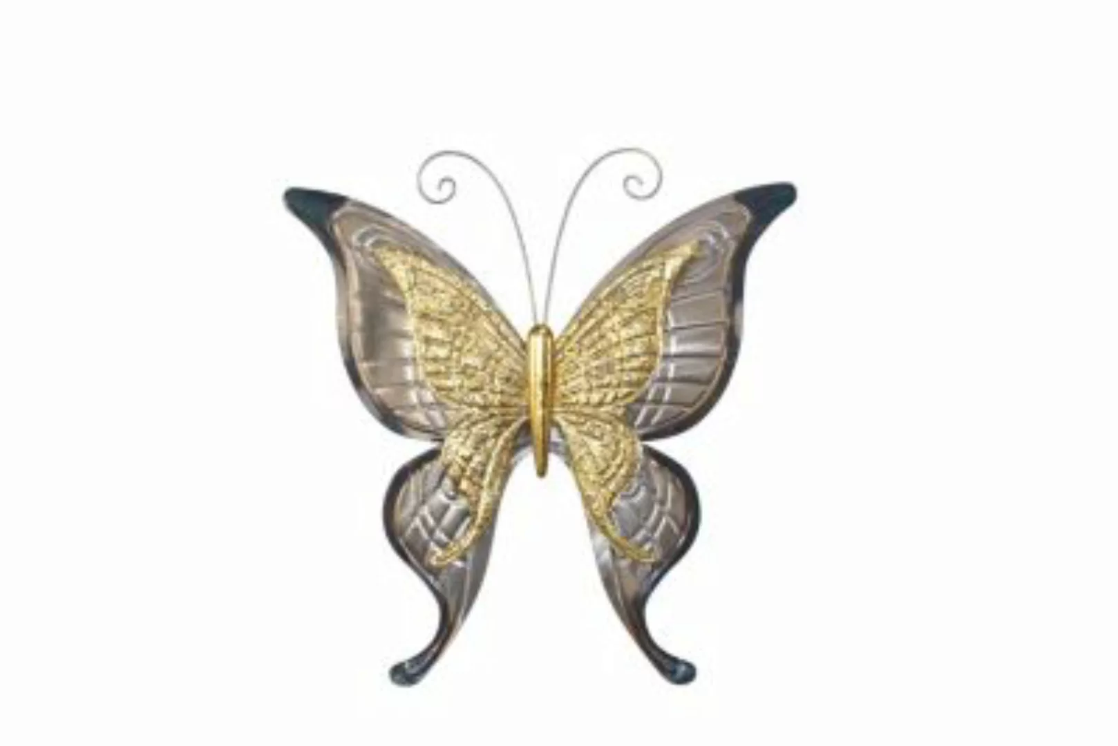 Wanddekoration Butterfly gold günstig online kaufen
