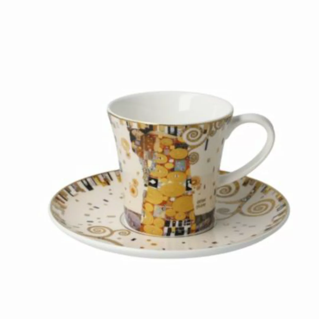 Goebel Kaffeetasse Gustav Klimt - Die Erfüllung bunt günstig online kaufen