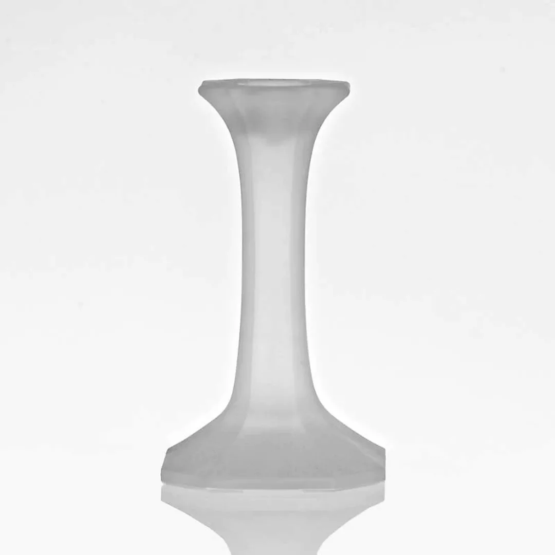 Kerzenhalter satiniert Crescendo 13,5cm, Satiniert, aus Kristallglas günstig online kaufen