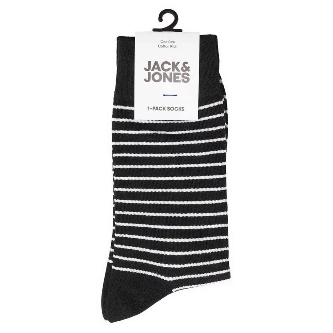 Jack & Jones Stripy Socken One Size Black günstig online kaufen