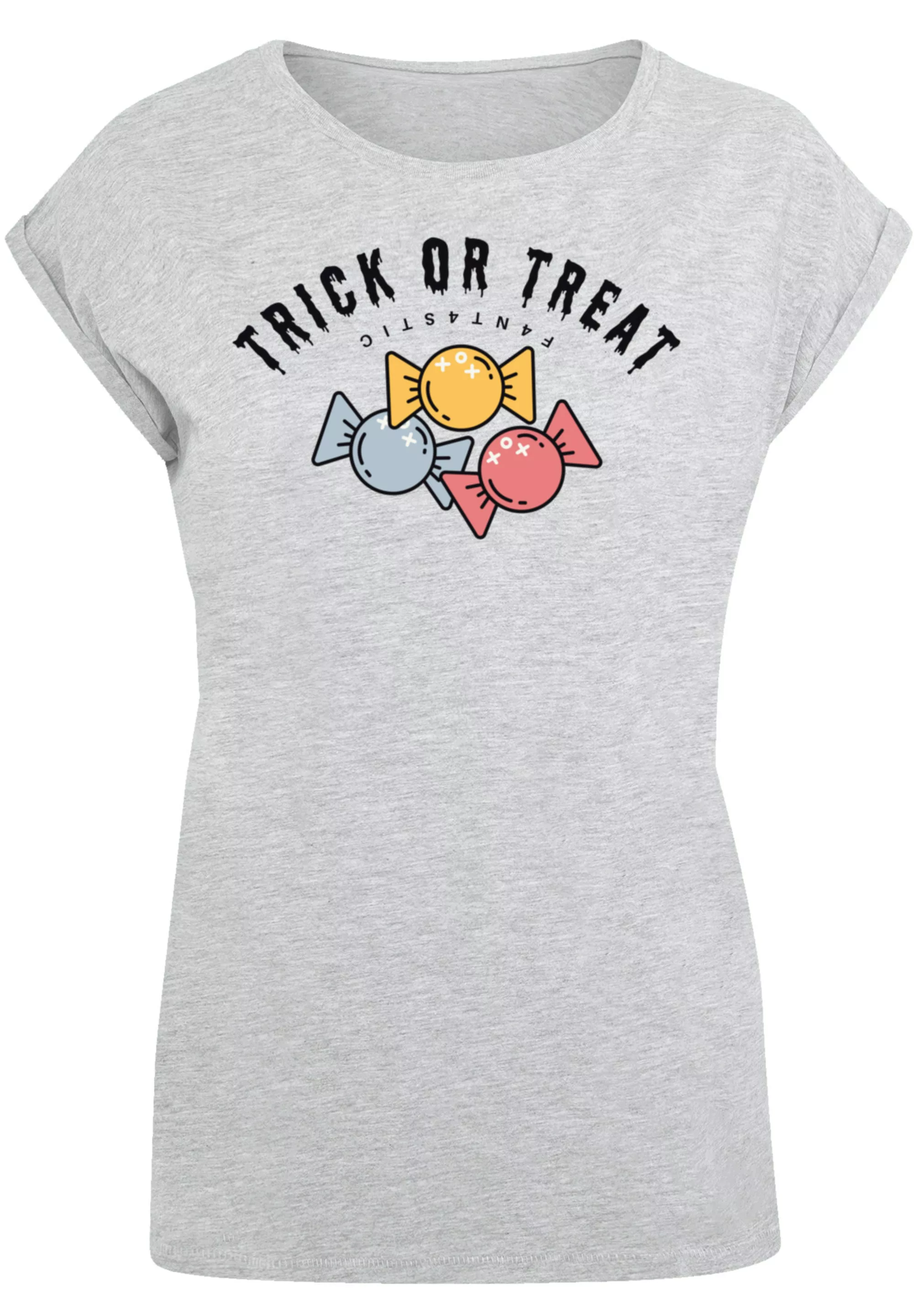 F4NT4STIC T-Shirt Trick Or Treat Halloween Print günstig online kaufen