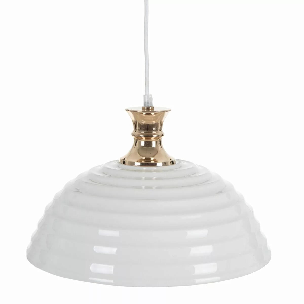 Deckenlampe 36,5 X 36,5 X 22,5 Cm Aus Keramik Metall Creme günstig online kaufen