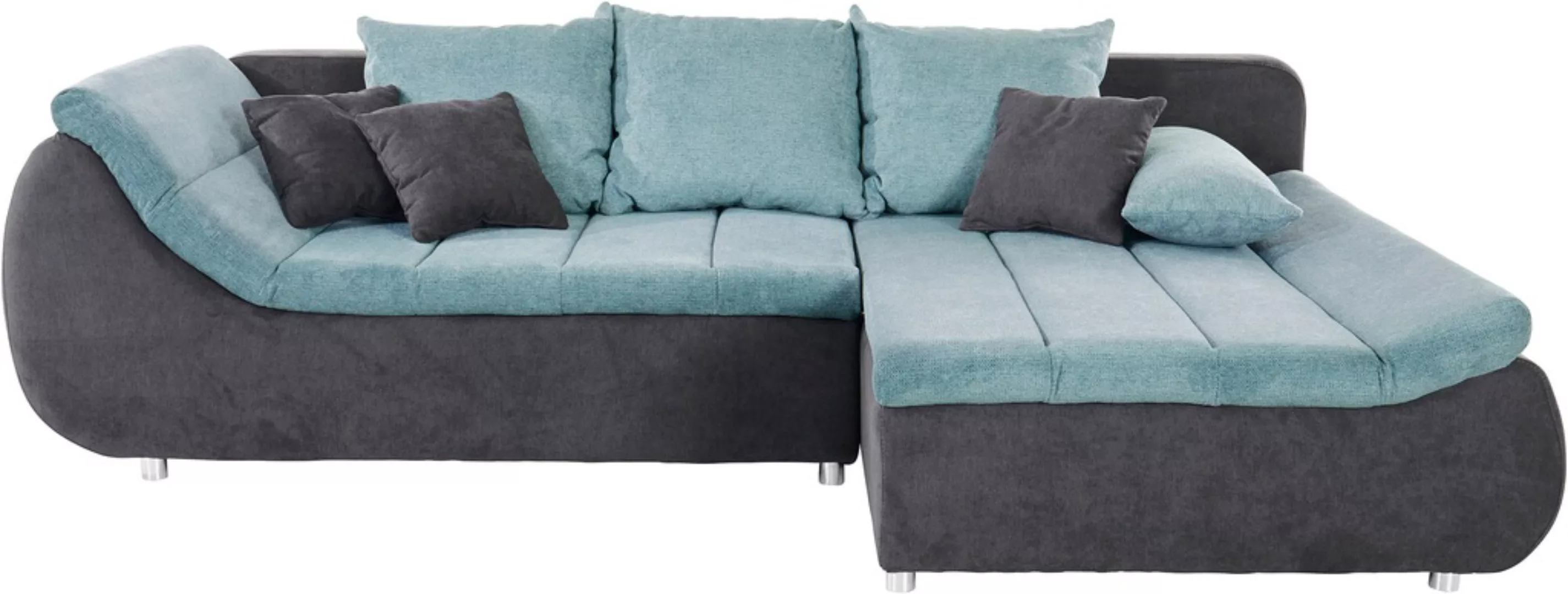 INOSIGN Ecksofa »Imola, elegant und modern, aktuelle Steppung im Sitz, bequ günstig online kaufen