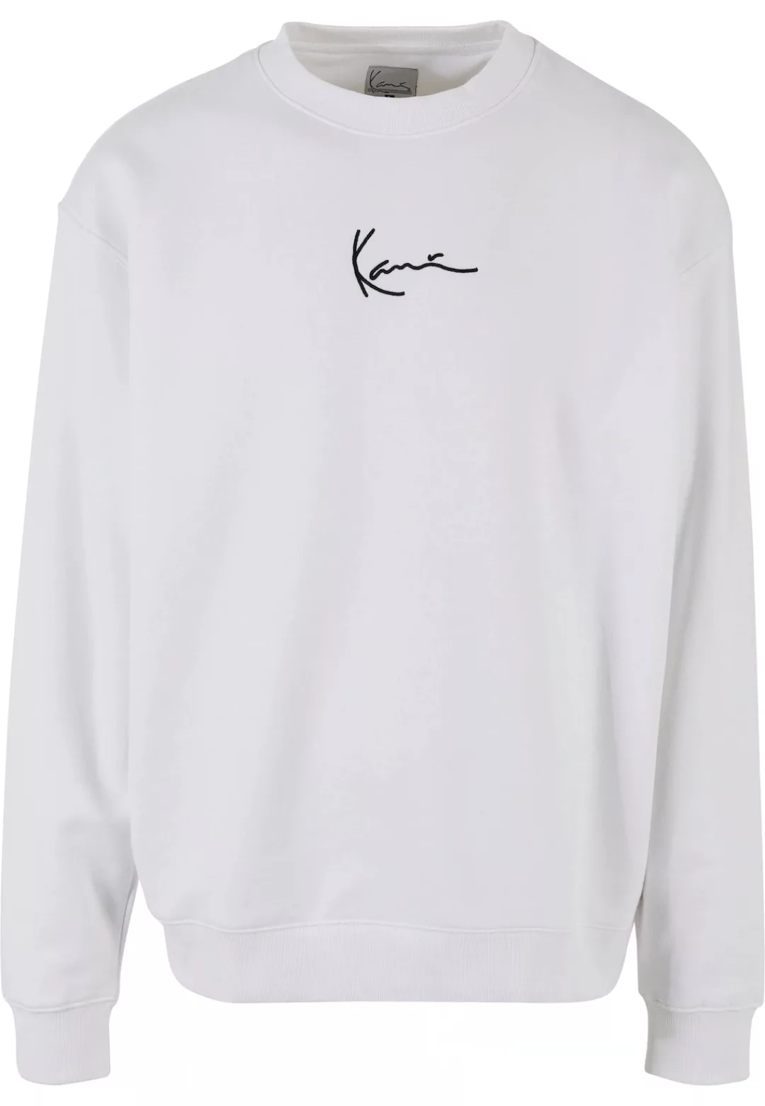 Karl Kani Rundhalspullover "Karl Kani Herren KKMQ12003WHT Small Signature C günstig online kaufen
