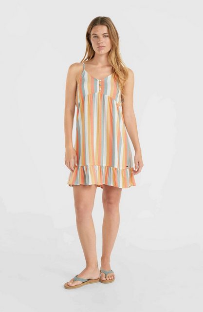 O'Neill Sommerkleid O'Neill Kleid kurz Malu Beach Orange Multistripe günstig online kaufen