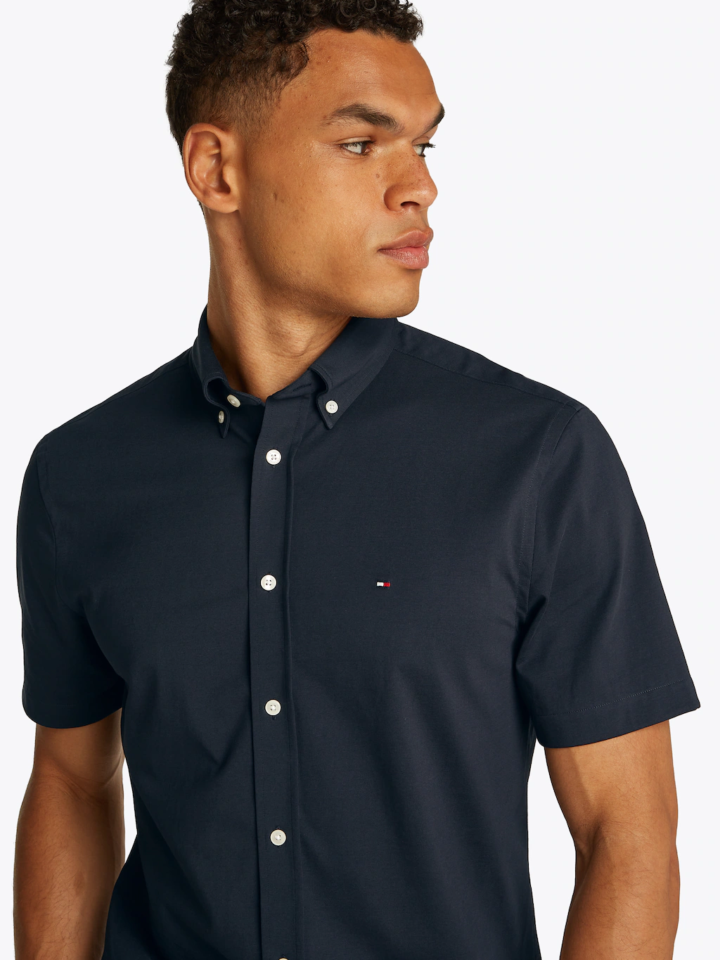 Tommy Hilfiger Kurzarmhemd "PERFORMANCE KNIT SOLID SS SHIRT" günstig online kaufen