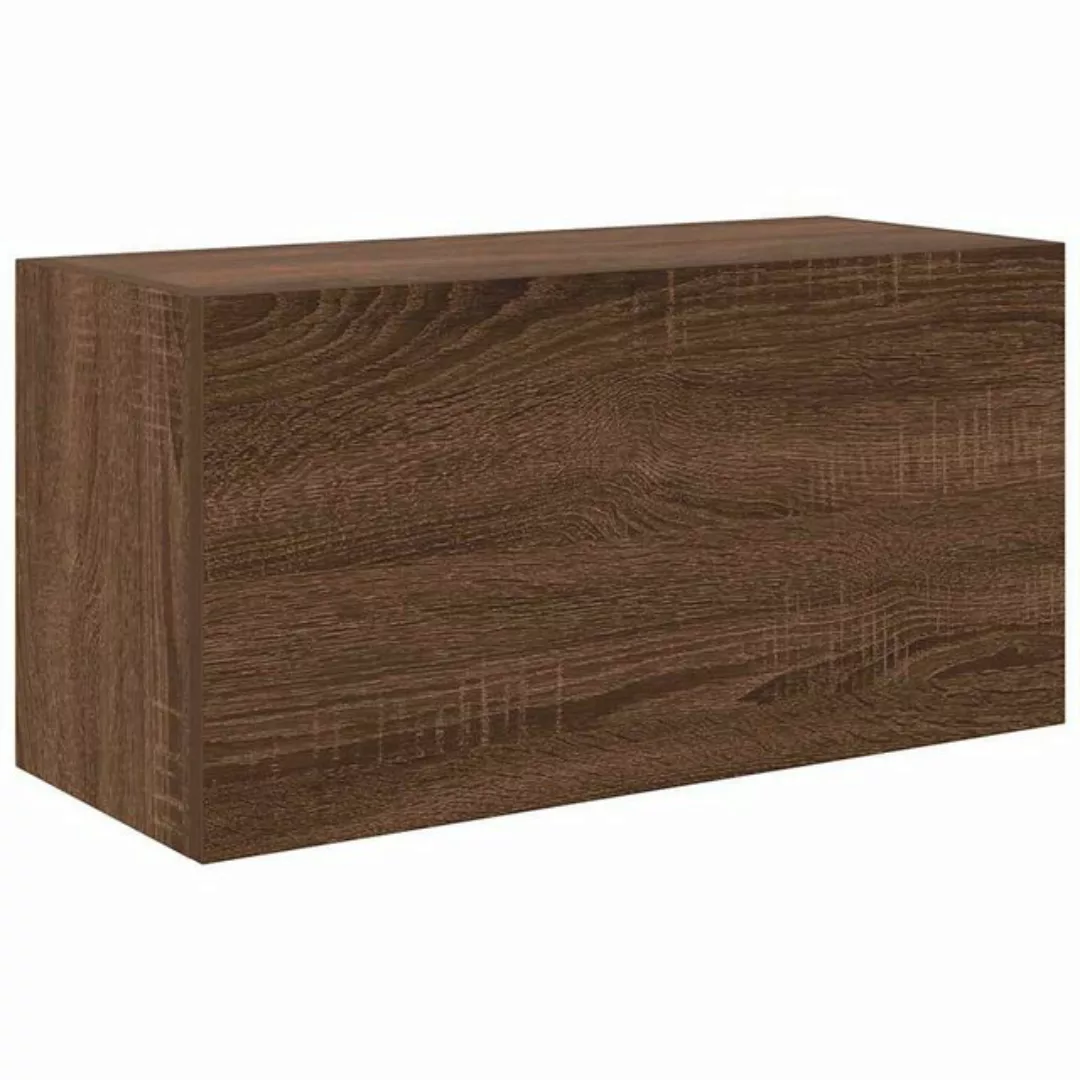 vidaXL Badezimmerspiegelschrank Bad-Wandschrank Braun Eichen-Optik 60x25x30 günstig online kaufen