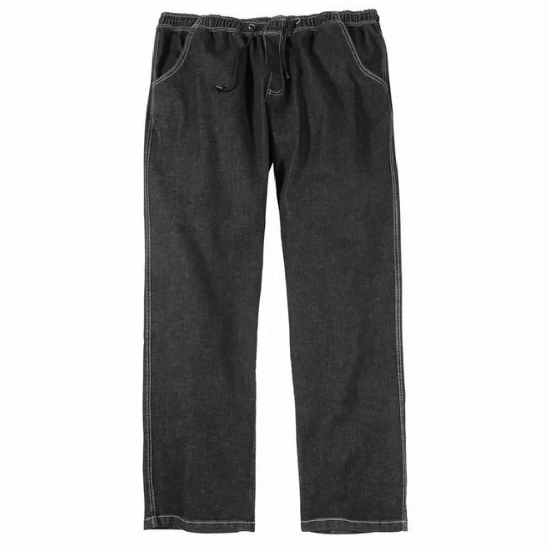 ABRAXAS Stretch-Jeans Abraxas Schlupf-Stretchjeans Übergröße schwarz günstig online kaufen