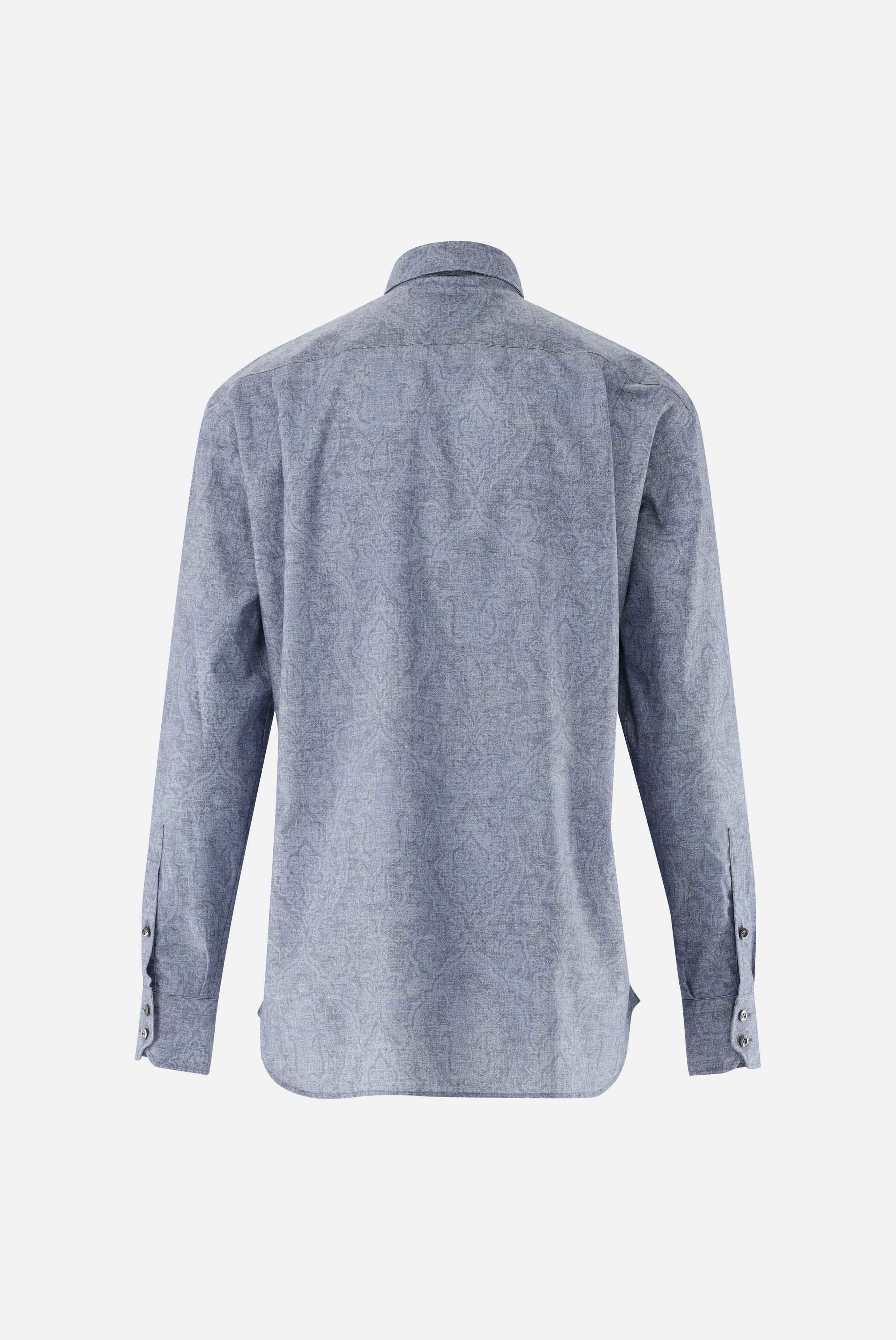 Hemd mit Paisly Druck Comfort Fit günstig online kaufen