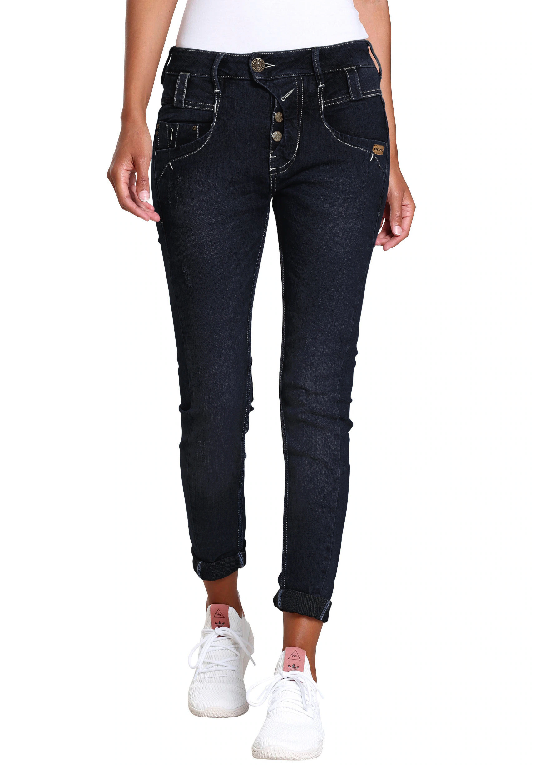 GANG Slim-fit-Jeans "94MARGE", mit besonderem 4-Knopf-Verschluss günstig online kaufen