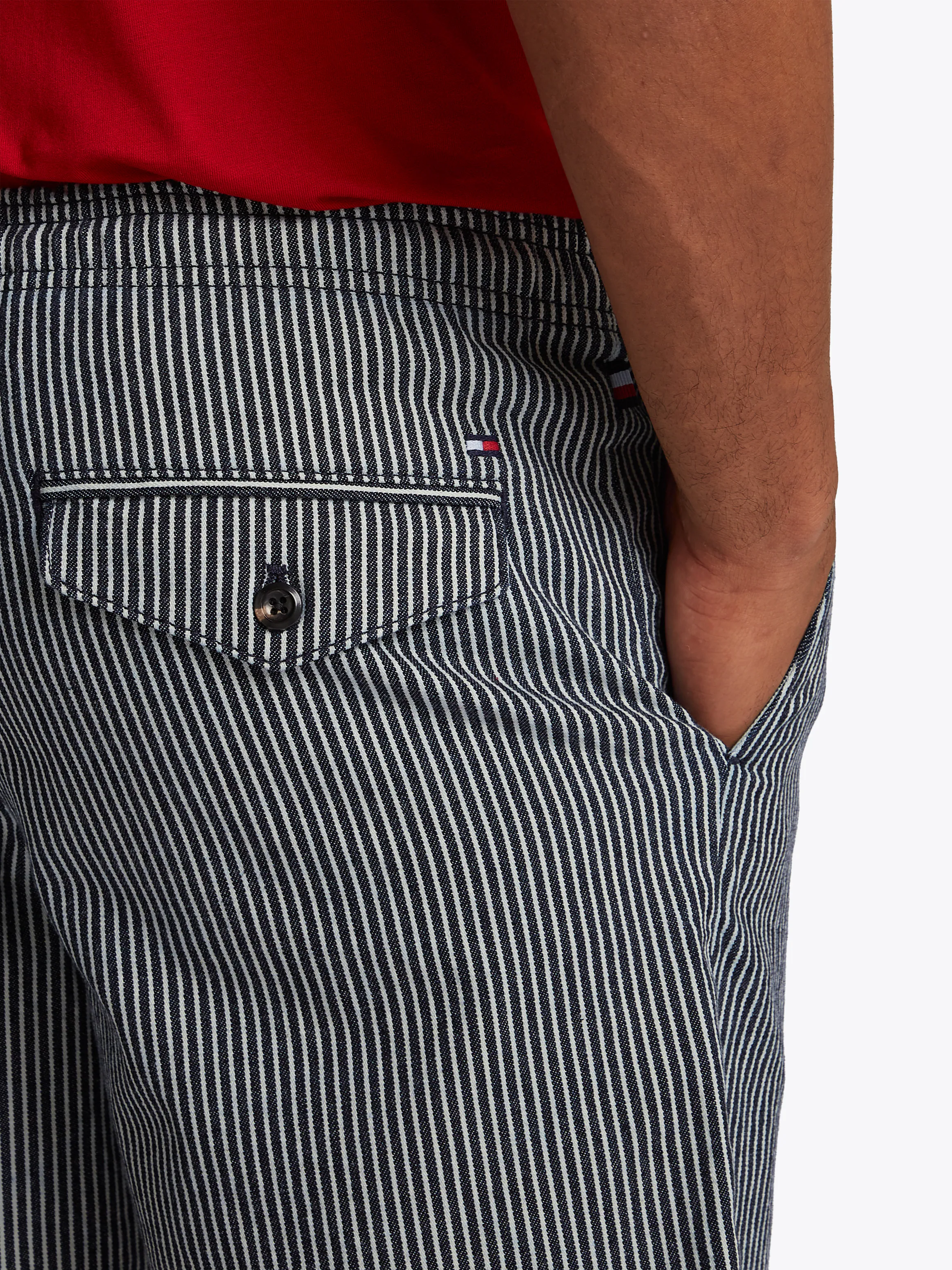 Tommy Hilfiger Shorts "HARLEM STRIPE SHORT", fein gestreift günstig online kaufen