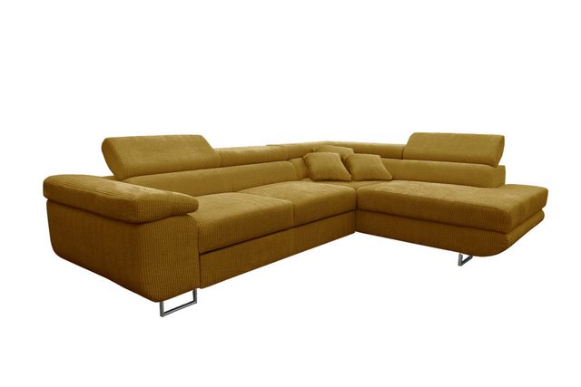 AN-MOEBEL4U Ecksofa ECKSOFA VITO L Cord mit Schlaffunktion günstig online kaufen