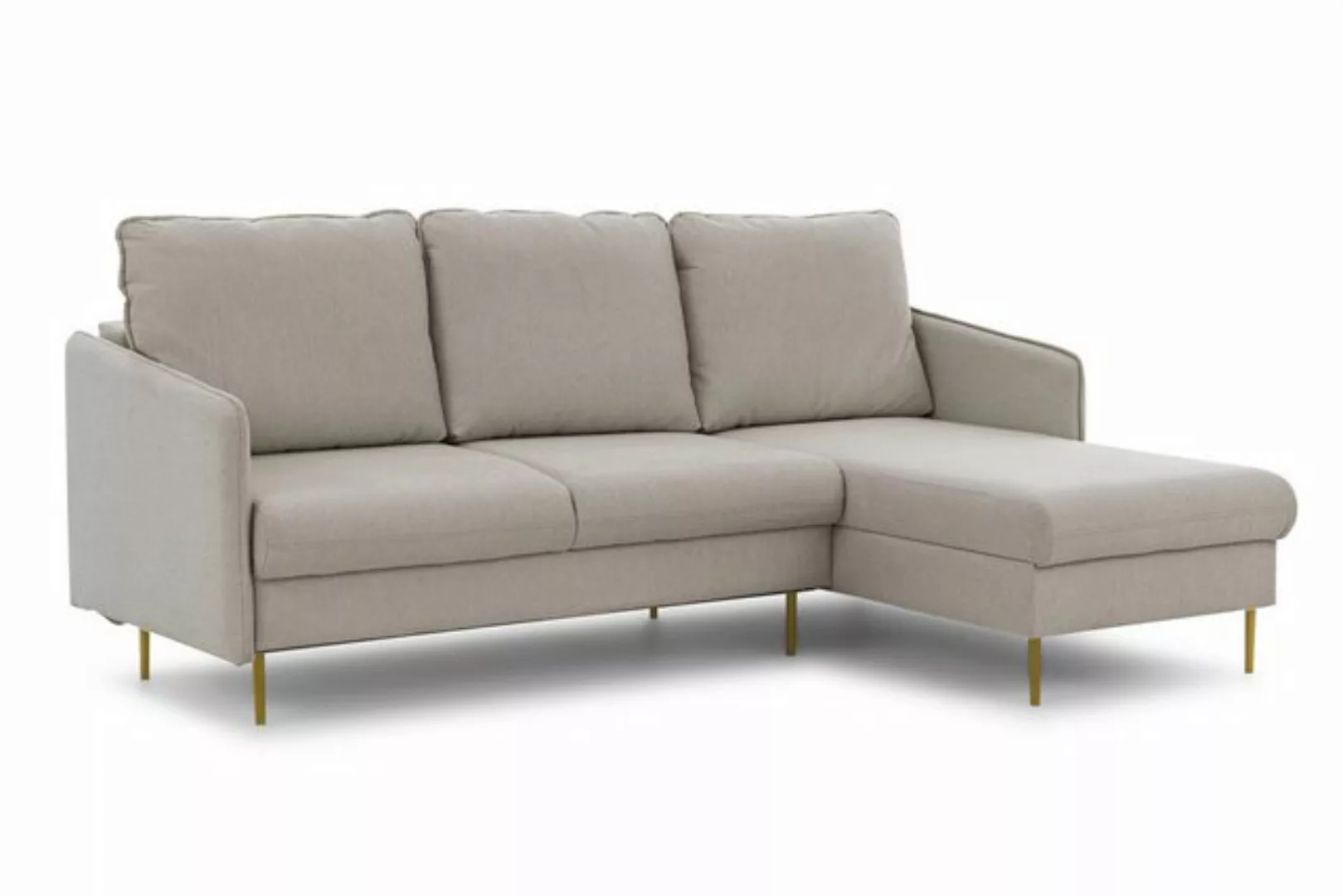 ROYAL24_MARKT Ecksofa - Platzsparendes Ecksofa für kleine Räume, sofa 1 Tei günstig online kaufen