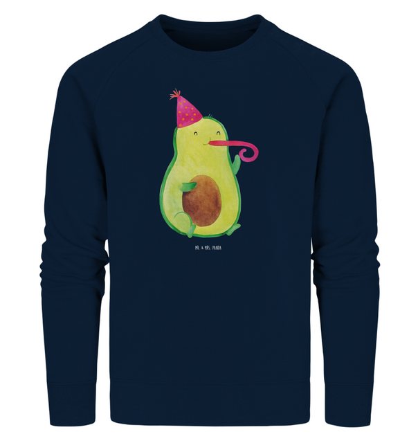 Mr. & Mrs. Panda Longpullover Größe XS Avocado Geburtstag - French Navy - G günstig online kaufen