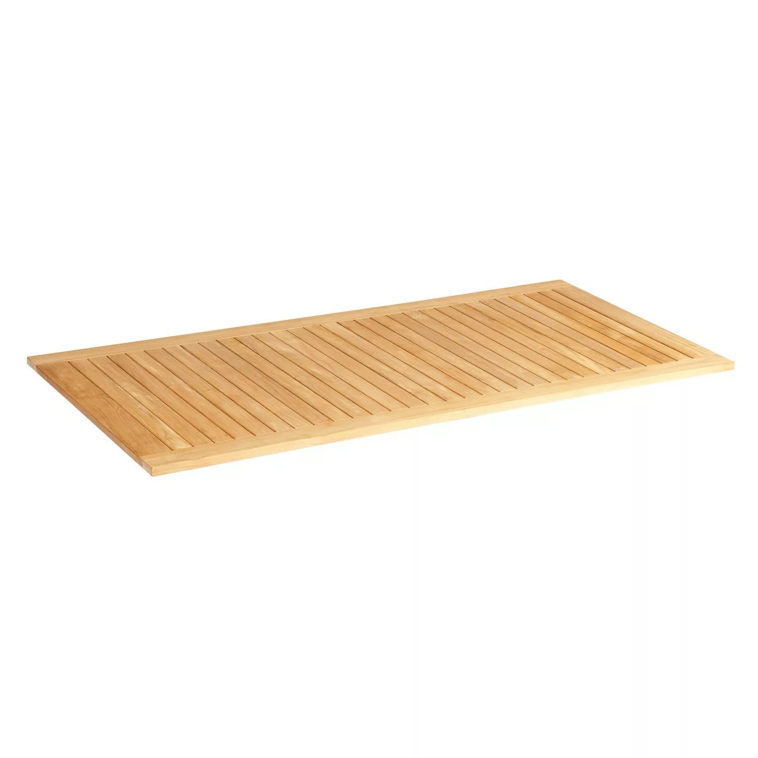 Natur24 Pure Tischplatte 160x90 Teak Natur günstig online kaufen