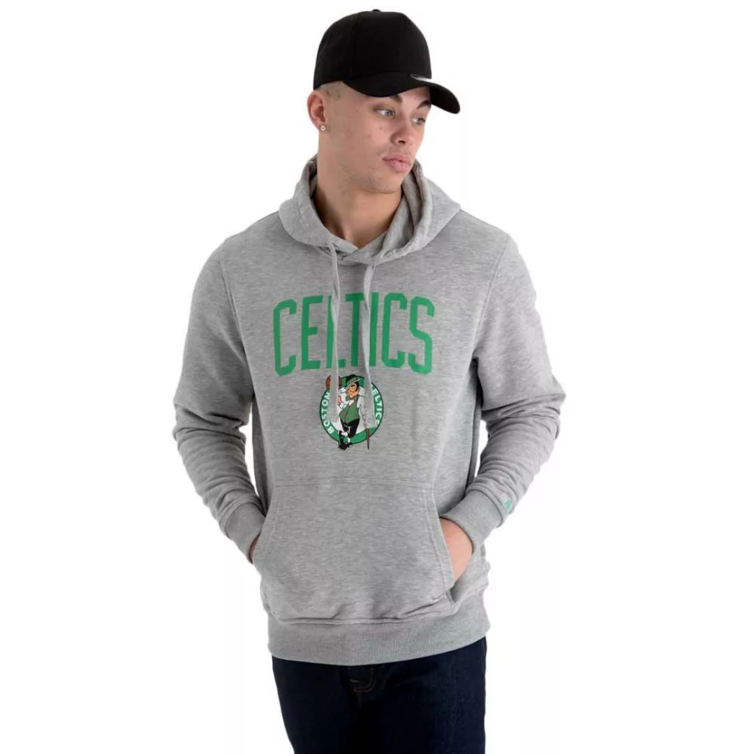New Era Team Logo Po Boston Celtics Kapuzenpullover XS-S Grey günstig online kaufen