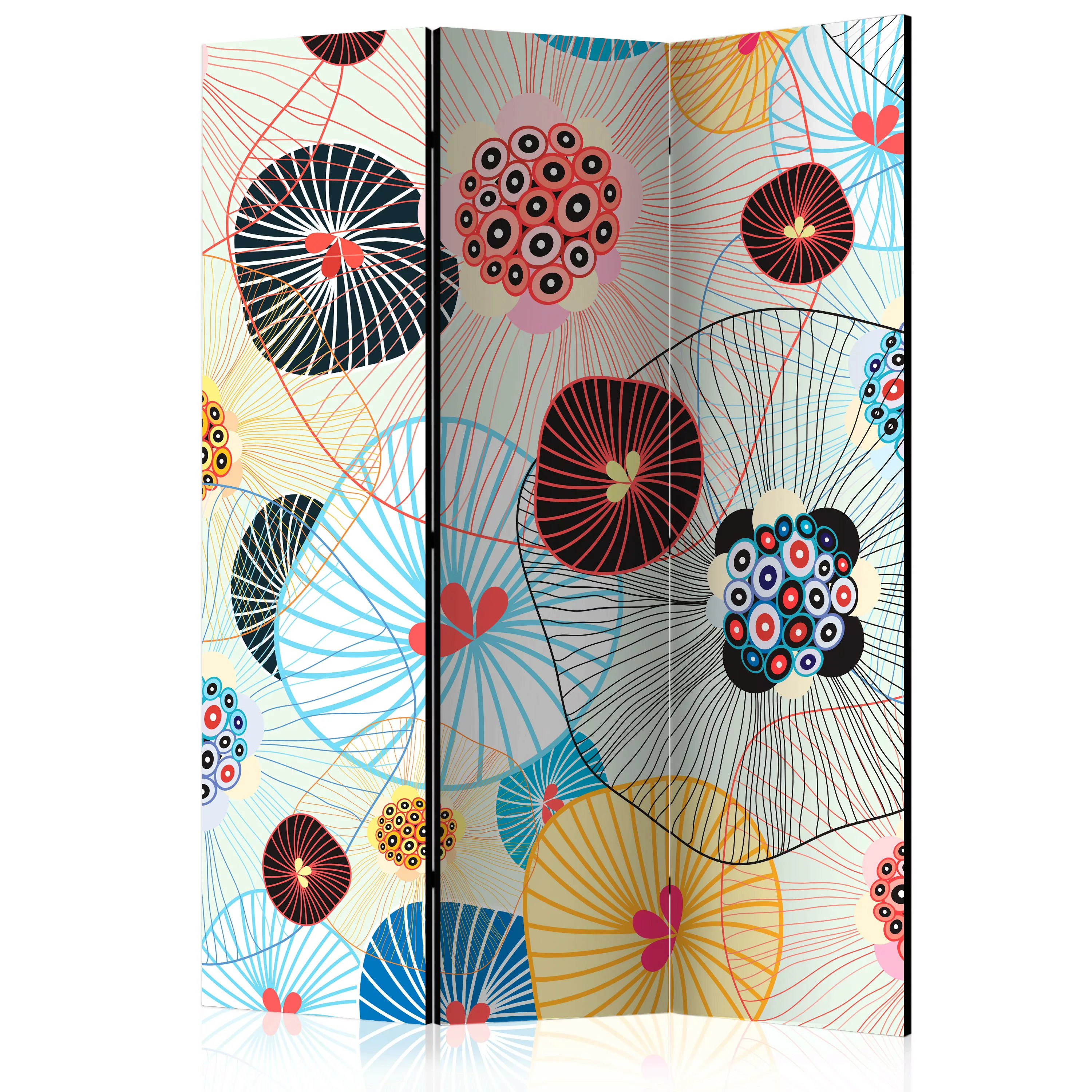 3-teiliges Paravent - A Breath Of Summer [room Dividers] günstig online kaufen