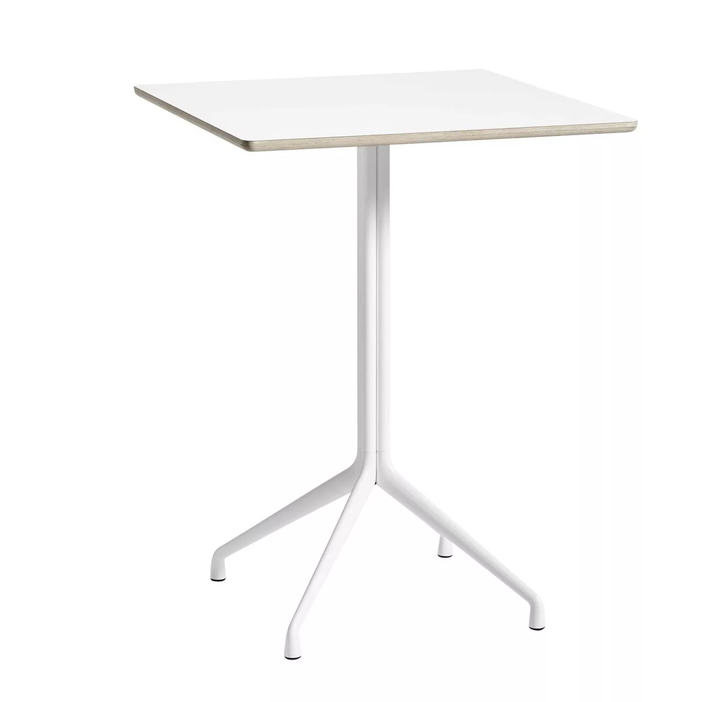 HAY - About a Table AAT 15 Stehtisch Laminat 80x80cm - weiß/Tischplatte Lam günstig online kaufen