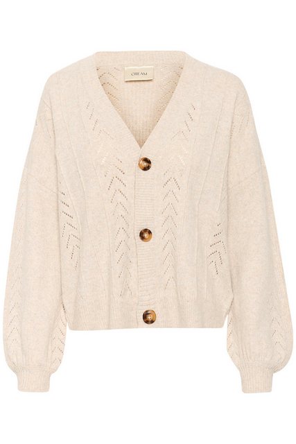 Cream Strickjacke Holiday (1-tlg) Lochmuster günstig online kaufen