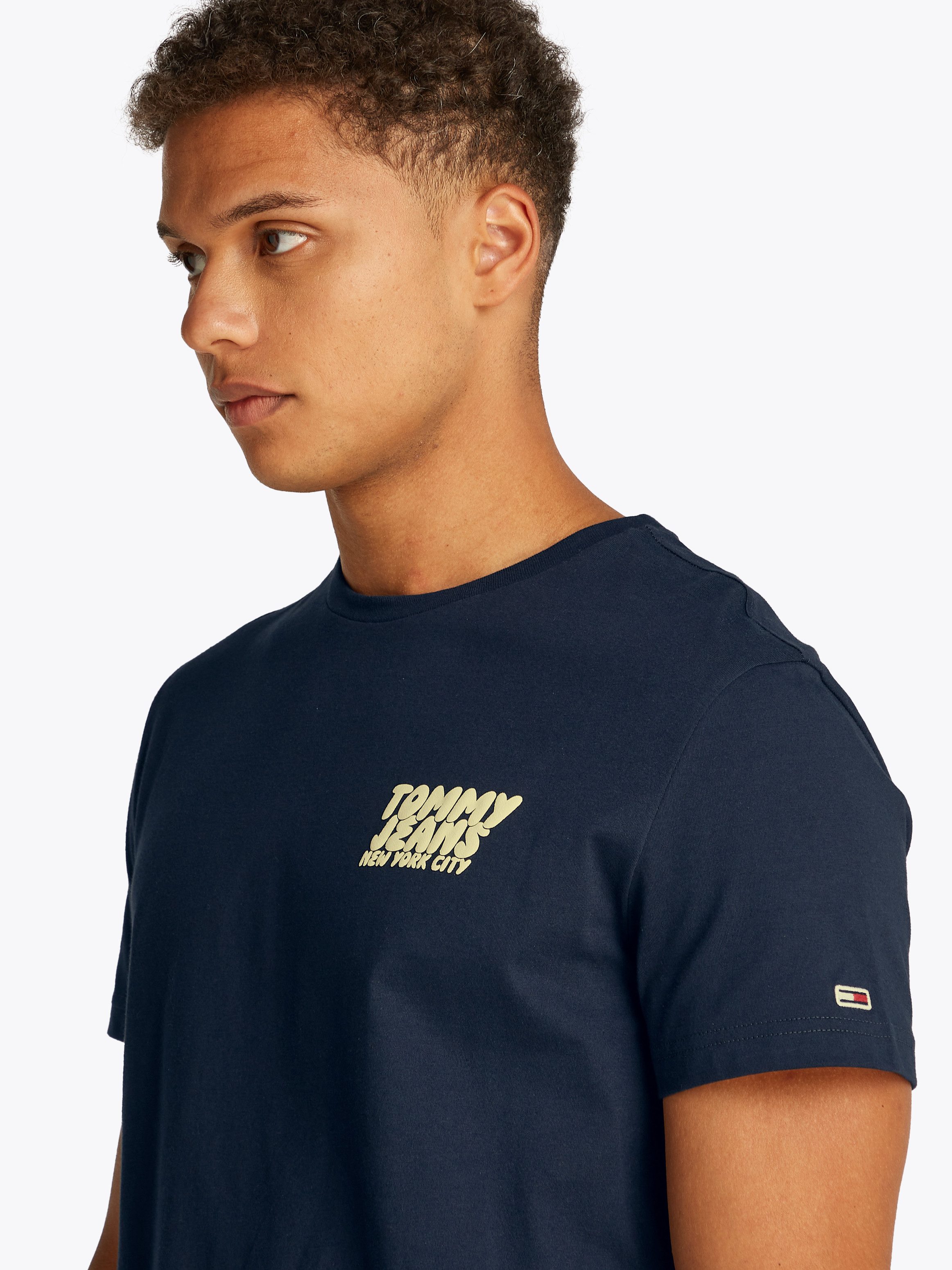 Tommy Jeans T-Shirt TJM SLIM BUBBLE günstig online kaufen