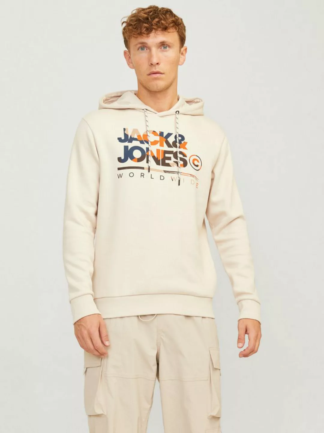 Jack & Jones Kapuzensweatshirt JJLUKE SWEAT HOOD günstig online kaufen