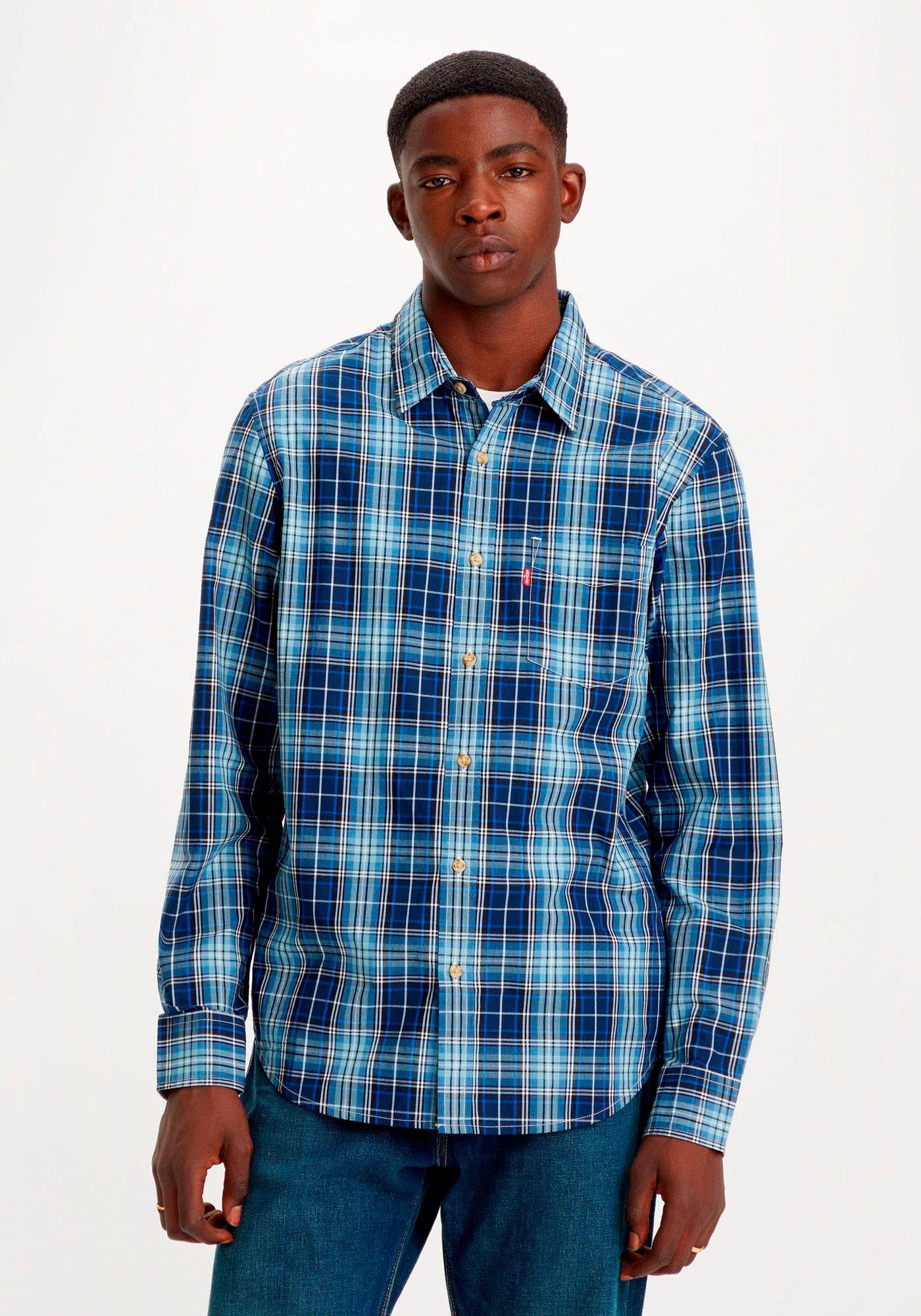 Levi's® Karohemd SUNSET 1 POCKET STAND günstig online kaufen
