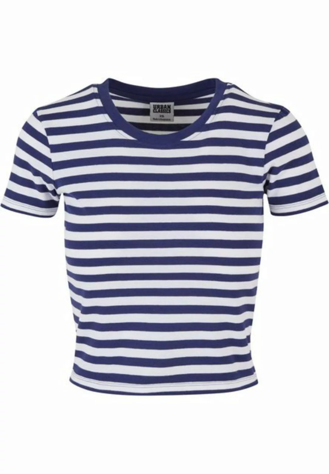 URBAN CLASSICS T-Shirt Urban Classics Damen Ladies Short Striped Tee (1-tlg günstig online kaufen